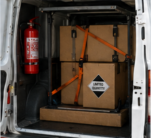 ADR safety rules still applying during Limited Quantity dangerous goods transport